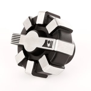 Jeep Wrangler Fuel Cap - Rugged Ridge - Elite - Brushed Aluminum - `07-`22